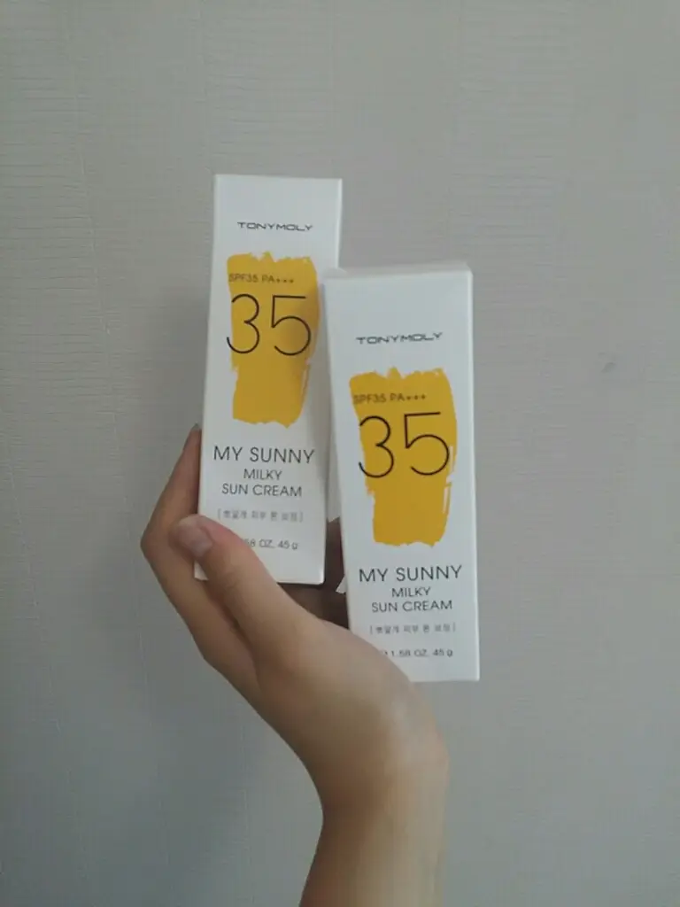 선택된 언니의파우치 리뷰 이미지 - [마이써니 뽀얀 선크림]