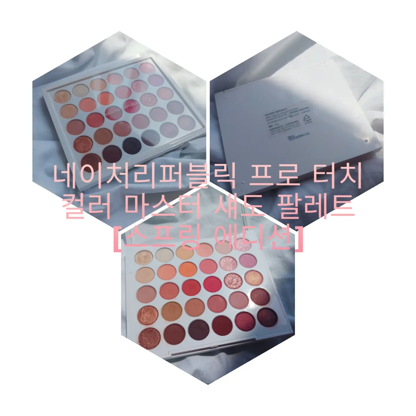 선택된 언니의파우치 리뷰 이미지 - [프로 터치 컬러 마스터 섀도 팔레트 스프링 에디션]