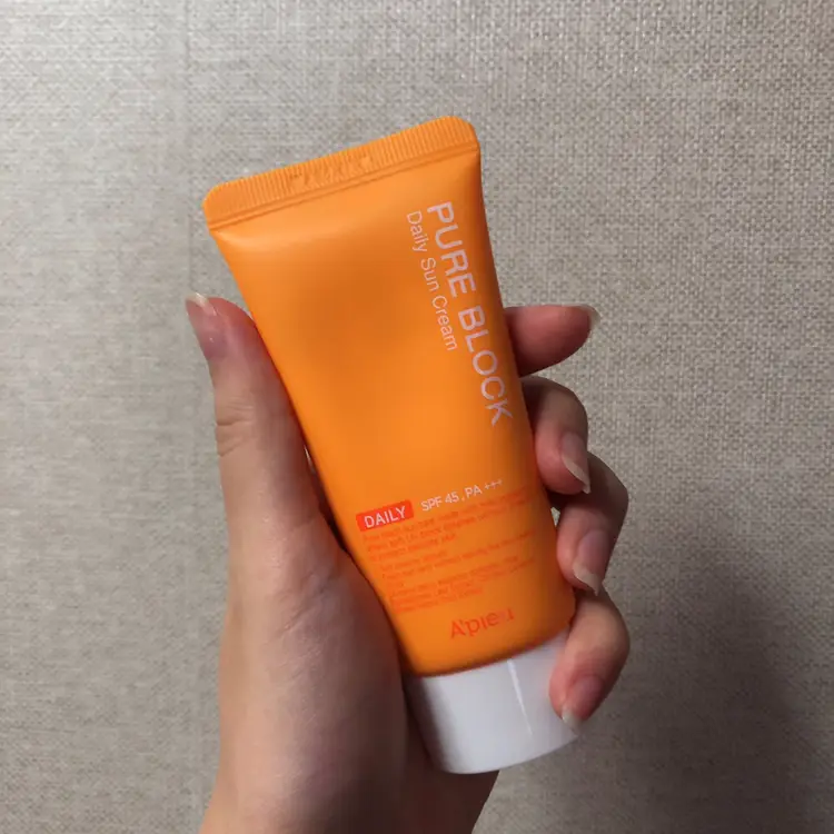 선택된 언니의파우치 리뷰 이미지 - [퓨어 블록 내추럴 데일리 선크림]