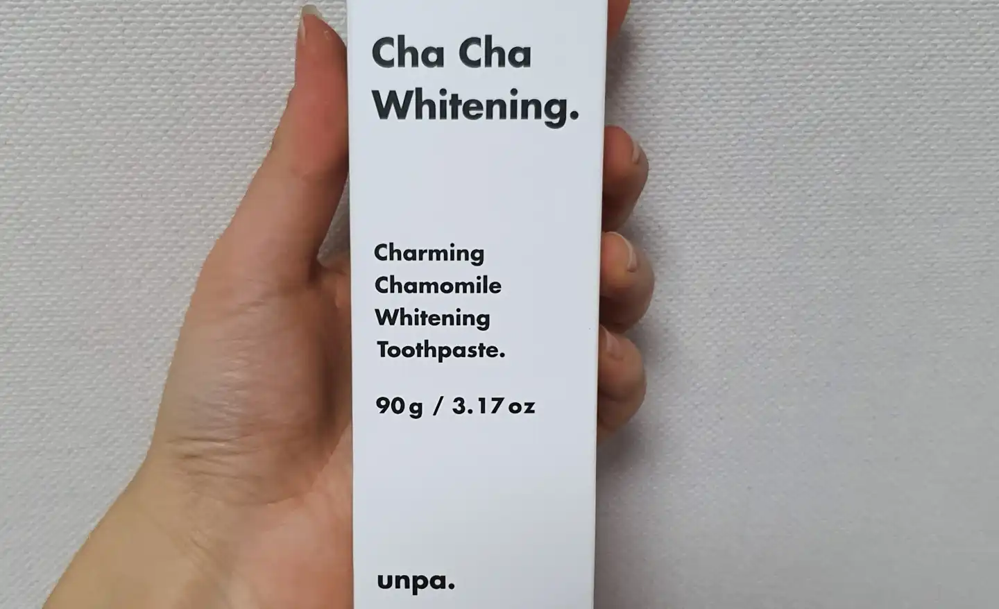 언파 차차 프리미엄 미백 치약