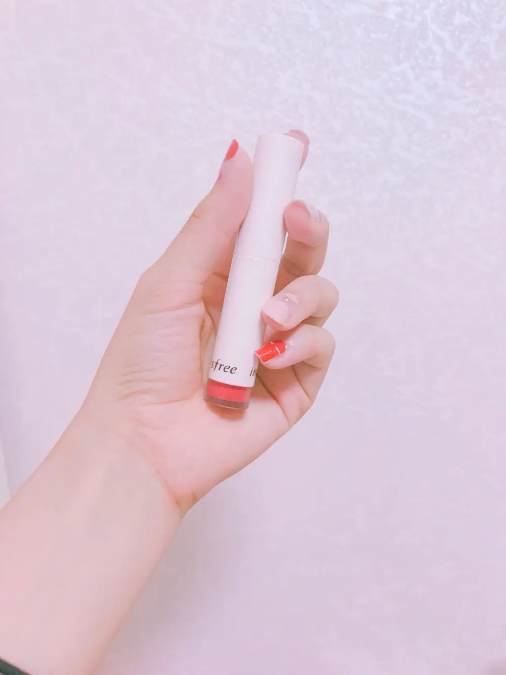 선택된 언니의파우치 리뷰 이미지 - [리얼핏 벨벳 립스틱 [3호 해맑은 데이지 코랄]]