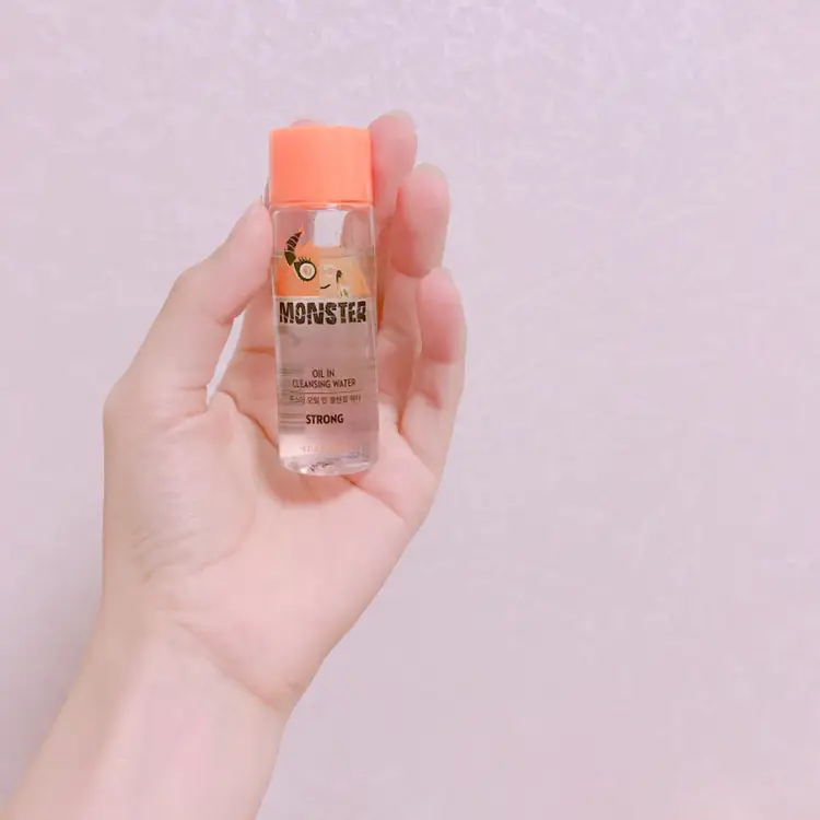 선택된 언니의파우치 리뷰 이미지 - [몬스터 오일 인 클렌징 워터]