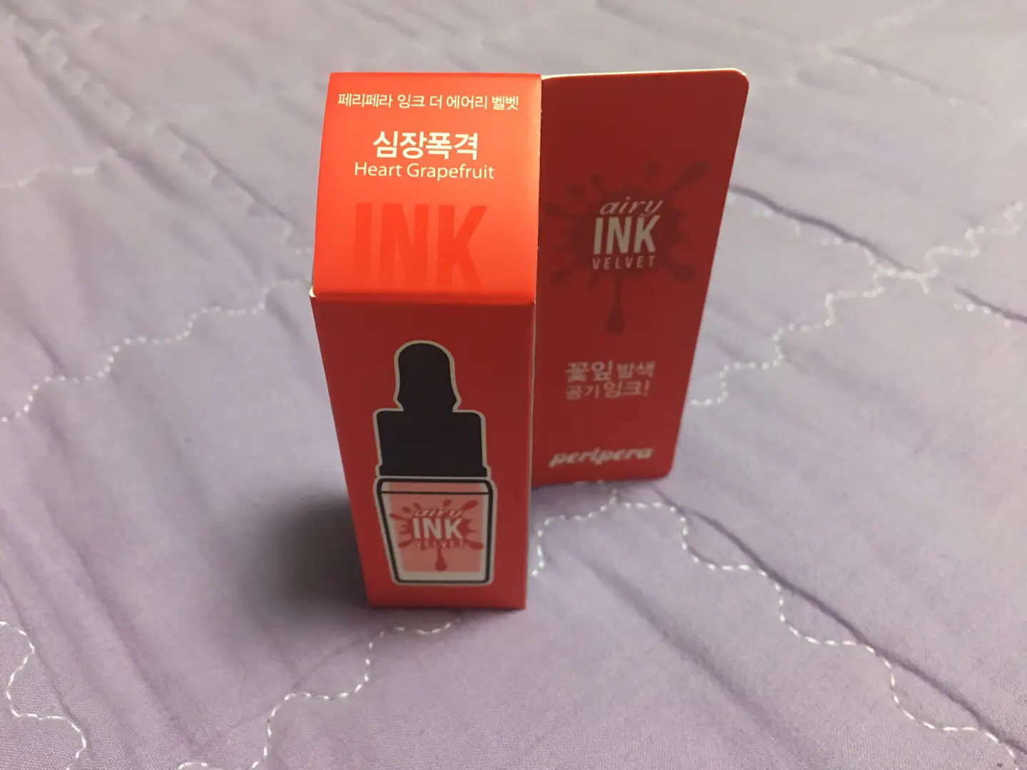 선택된 언니의파우치 리뷰 이미지 - [잉크 더 에어리 벨벳 [001 심장폭격]]
