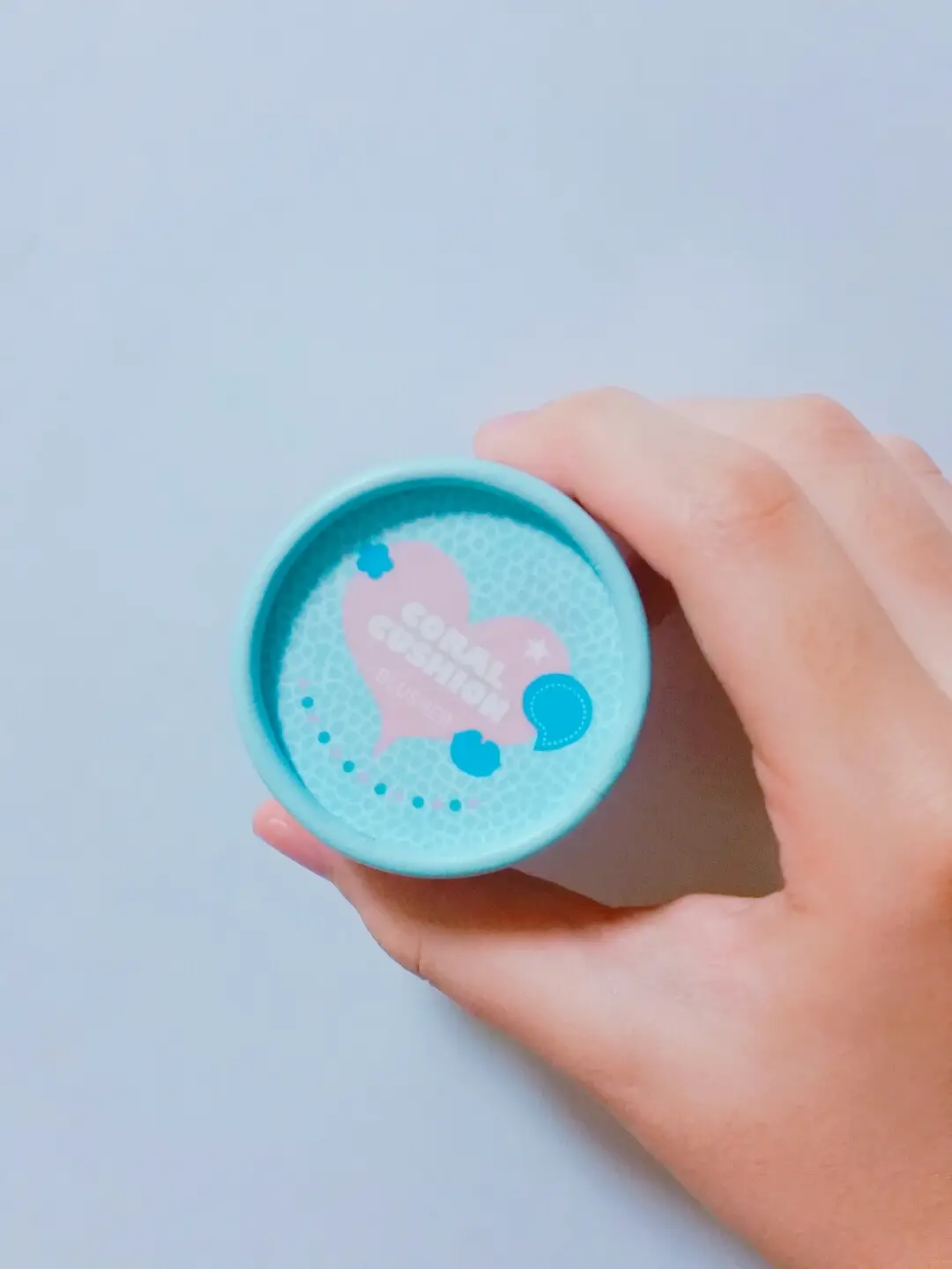 선택된 언니의파우치 리뷰 이미지 - [러블리믹스 파스텔 쿠션 블러셔 [02 코랄쿠션]]