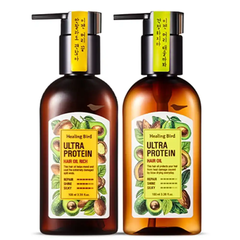 힐링버드 울트라 프로틴 헤어오일 리치