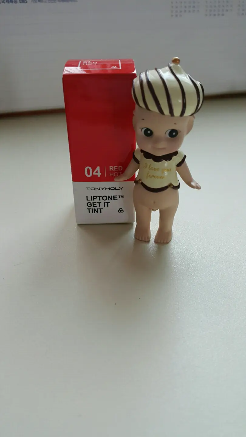 선택된 언니의파우치 리뷰 이미지 - [쿨링미 프루프 립톤 겟잇 틴트 [04 레드핫]]