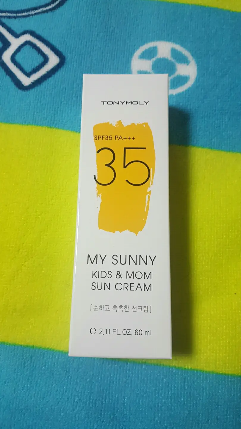 선택된 언니의파우치 리뷰 이미지 - [마이써니 키즈 앤 맘 선크림]