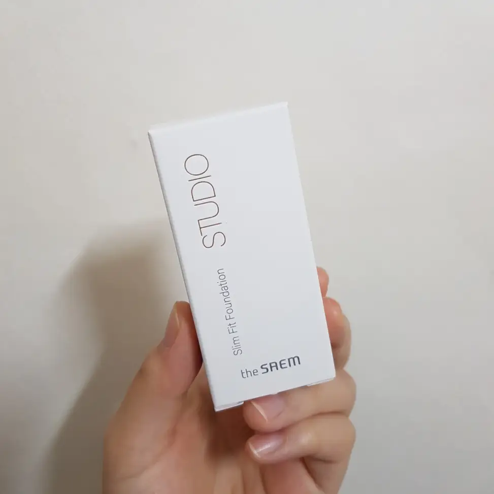 선택된 언니의파우치 리뷰 이미지 - [스튜디오 슬림 핏 파운데이션 21호 브라이트_10ml]