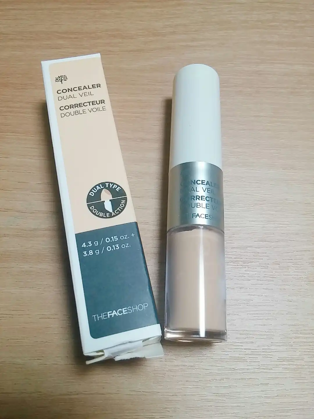 컨실러 듀얼베일 [ V201 애프리콧 베이지]